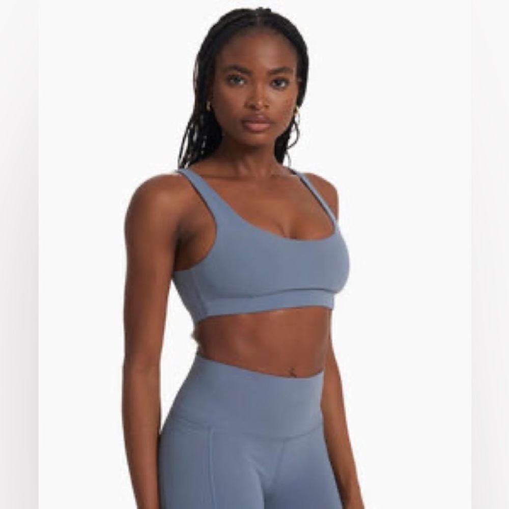 Vuori‎ Daily Bra stone blue sport bra size L